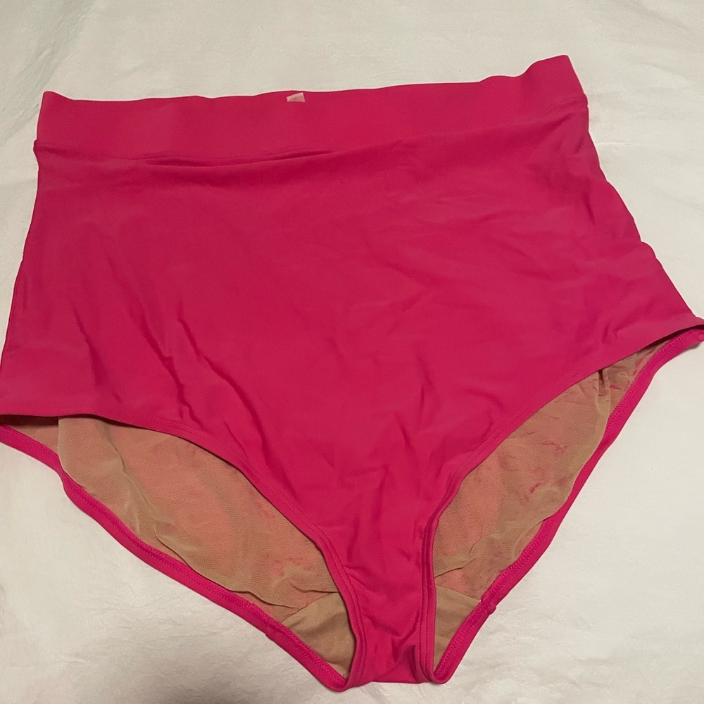 High waisted bikini bottom